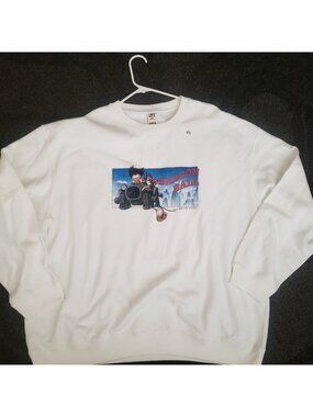 Uniqlo Dragon Ball Goku Krillin Master Roshi White Sweatshirt Size 3XL